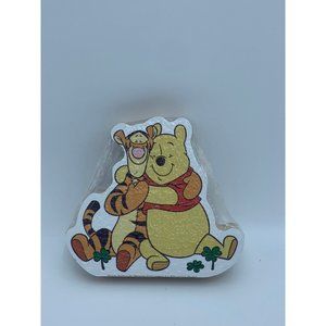 Disney Winnie the Pooh & Tigger Wooden Sign St Patrick's Day